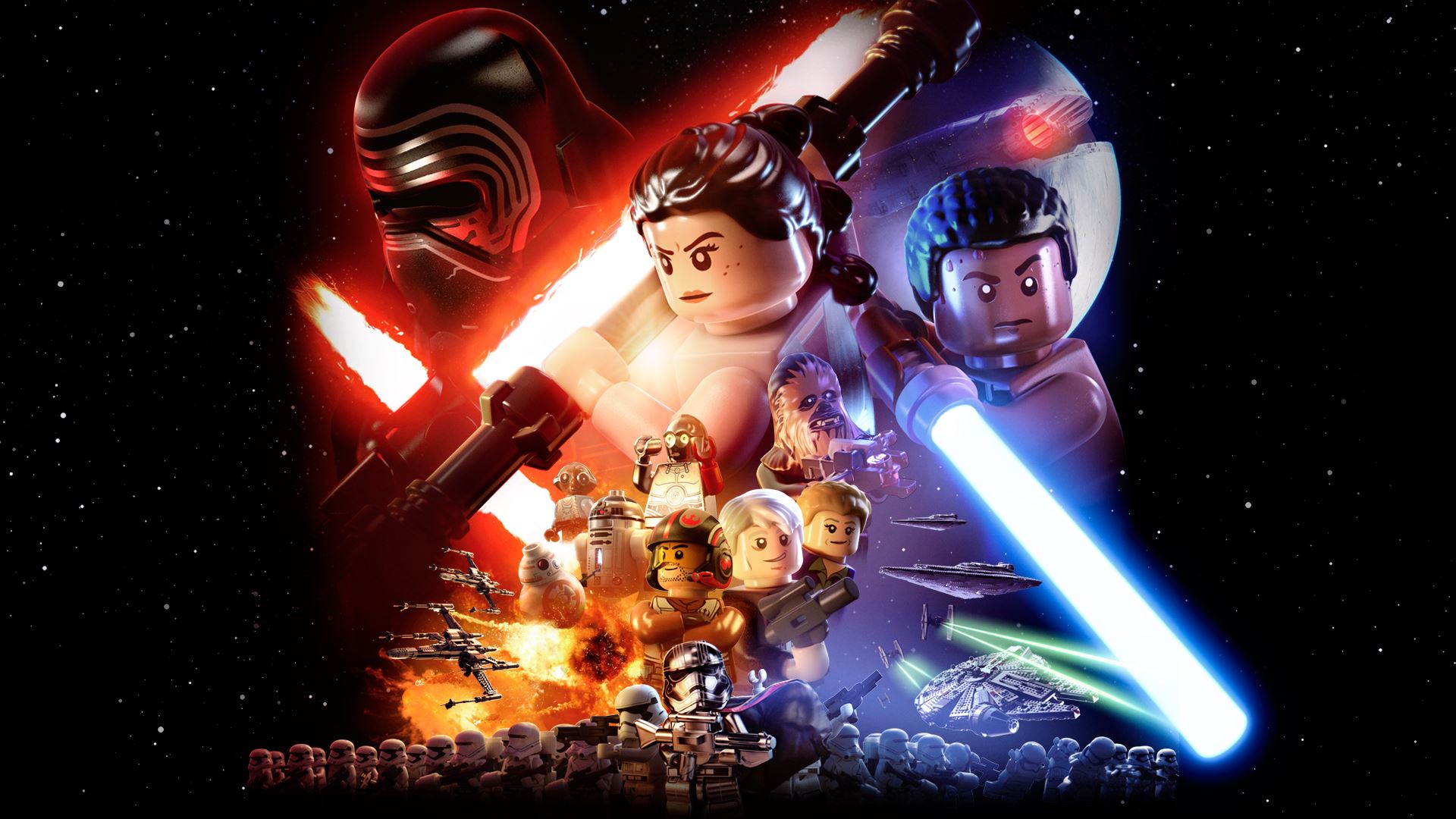 Lego Star Wars The Force Awakens Hd Wallpapers 7wallpapers Net