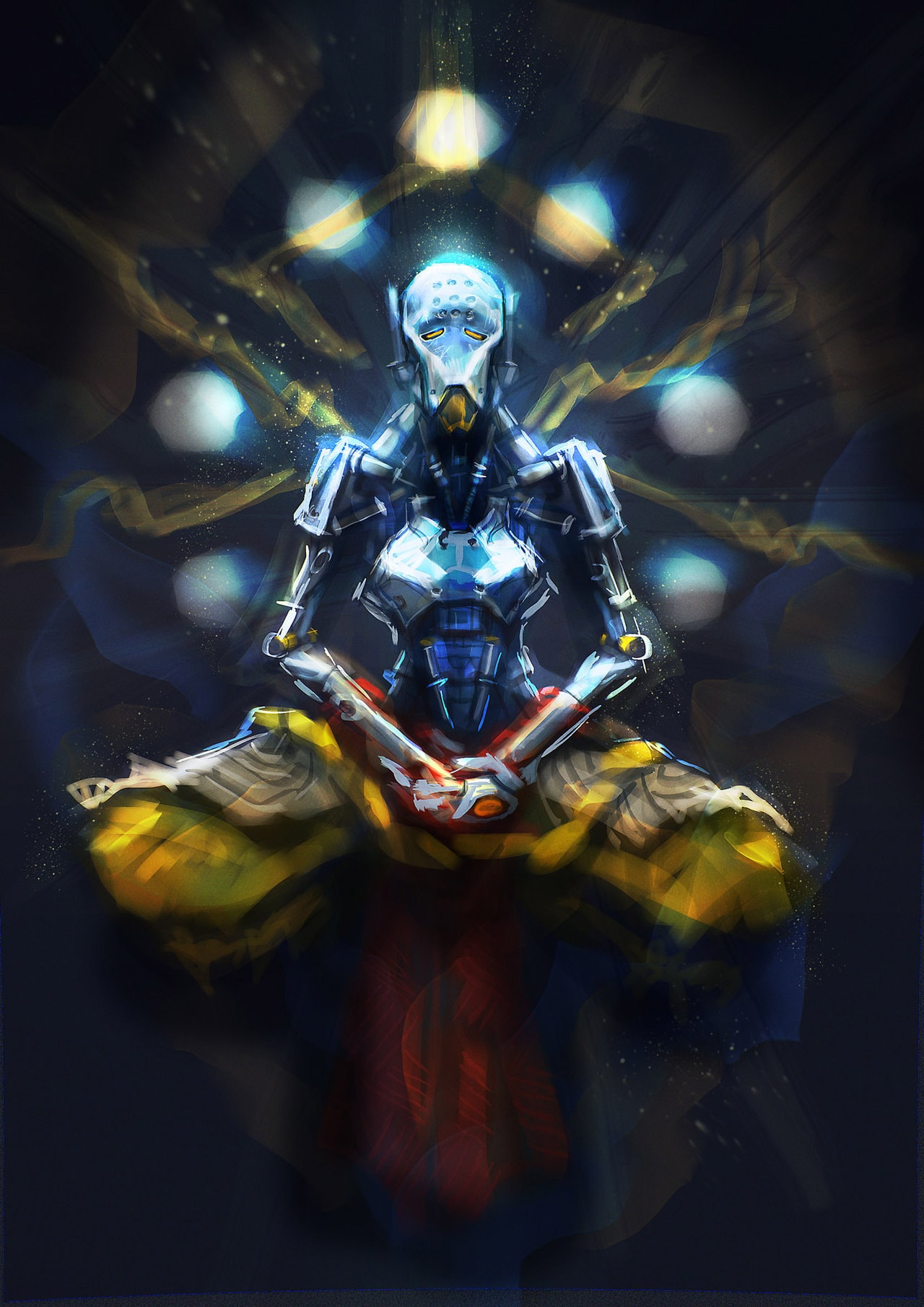 Overwatch Zenyatta Hd Wallpapers 7wallpapers Net