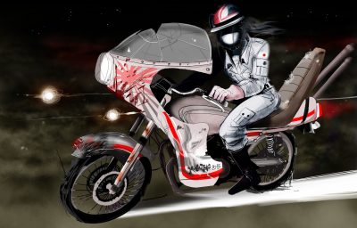 Bosozoku motorcycle Widescreen for desktop
