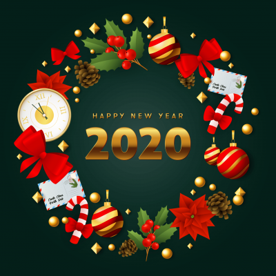 Happy New Year 2020 widescreen wallpapers