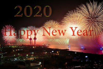 Happy New Year 2020 Widescreen