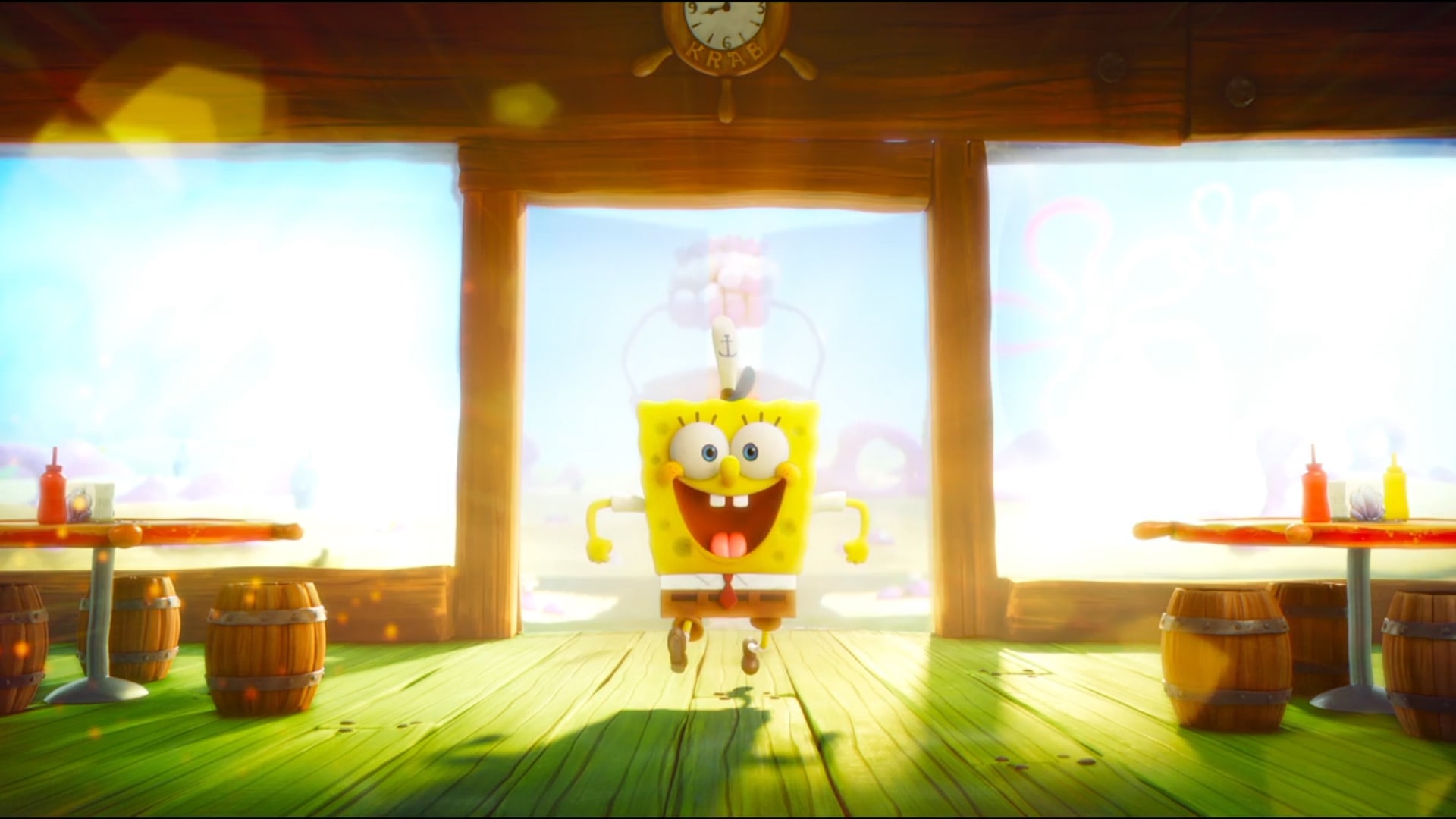 Боба такая игра. The Spongebob movie: Sponge on the Run мудрец.